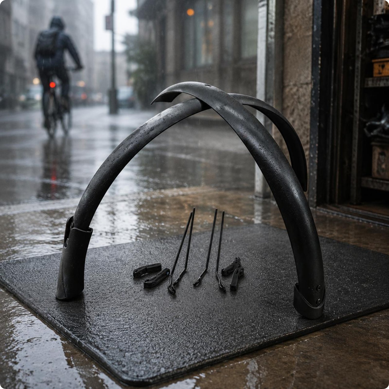 Bike Fender Set - 451 휠 머드가드 세트 녹 방지