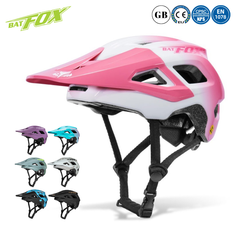 Youth Cycling Gear - BATFOX 사이클 헬멧, 여성용/남성용, 탈부착 가능한