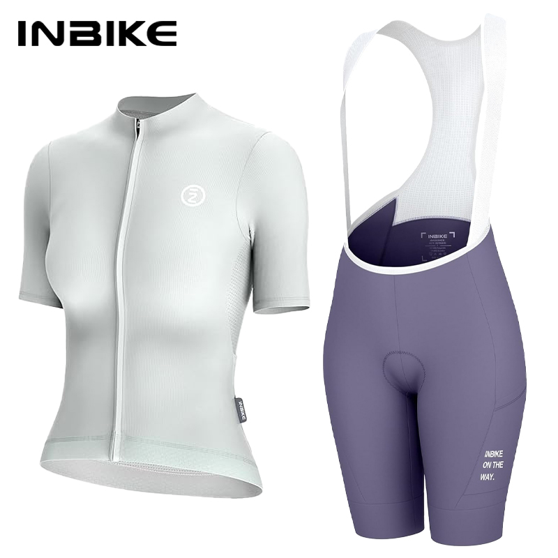 Padded Cycling Shorts - INBIKE 여성용 사이클링 저지 세트 로드
