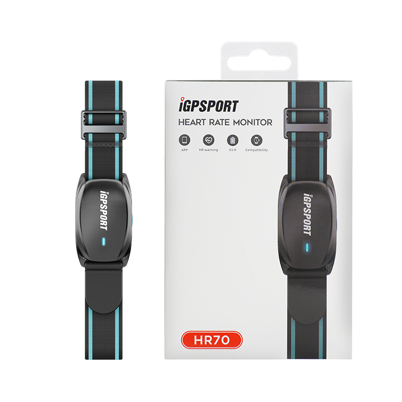 Cycling Heart Rate Monitor - iGPSPORT 65시간 심박수 측정 팔밴드 HR70