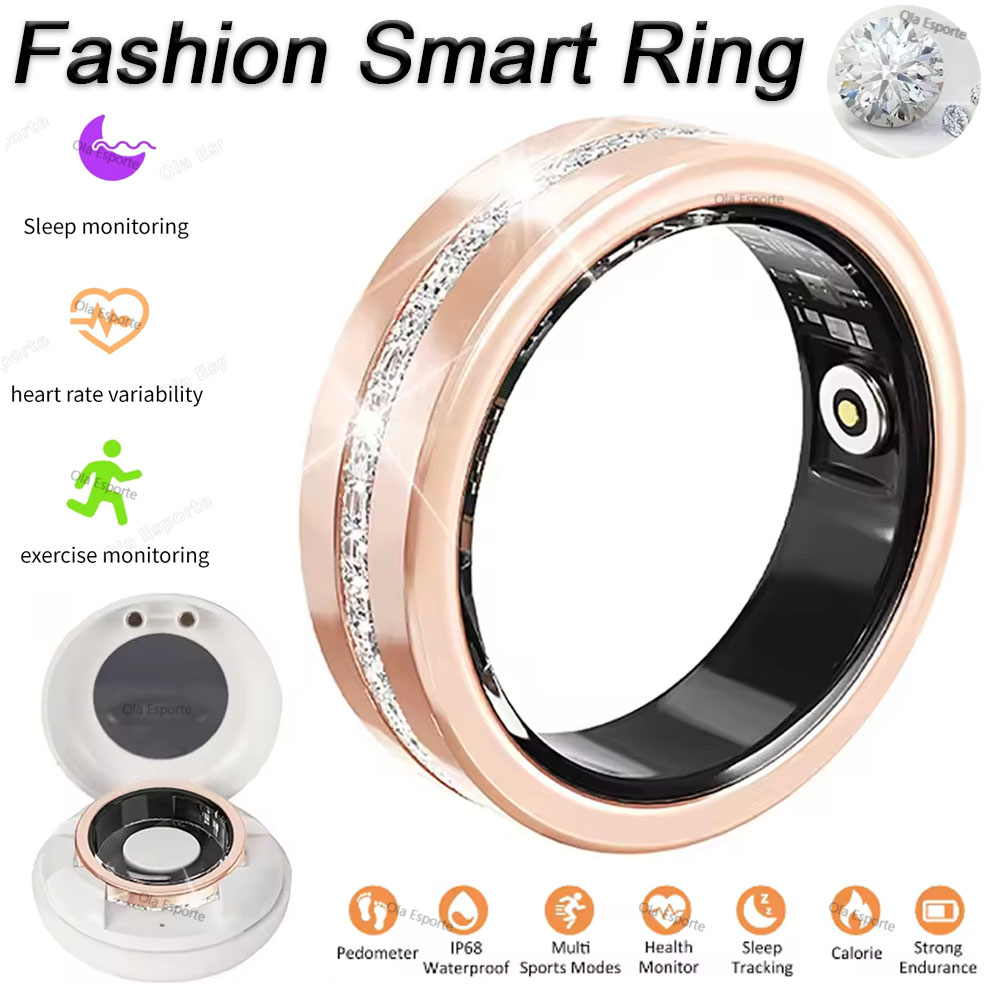 Cycling Heart Rate Monitor - 2025 신형 스마트 링 여성 심박수