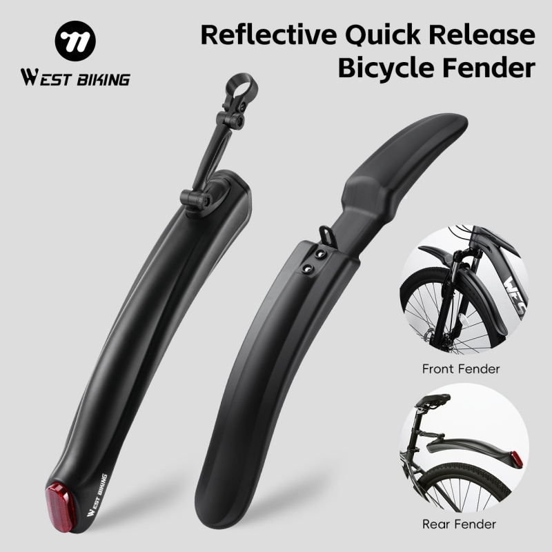 Bike Fender Set - WEST BIKING 반사 자전거 머드 가드