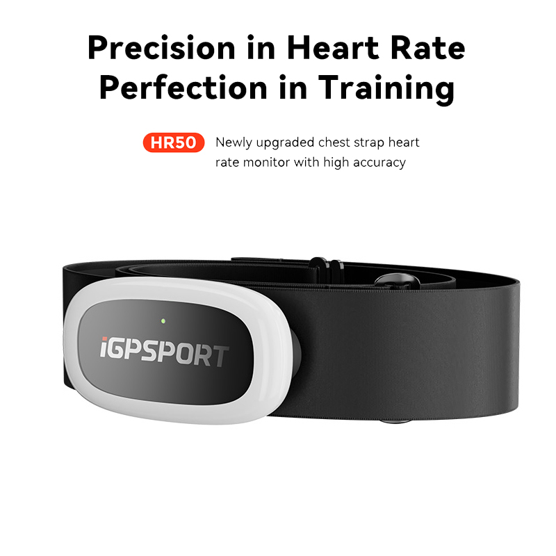 Cycling Heart Rate Monitor - iGPSPORT HR50 심박수 센서 자전거 컴퓨터