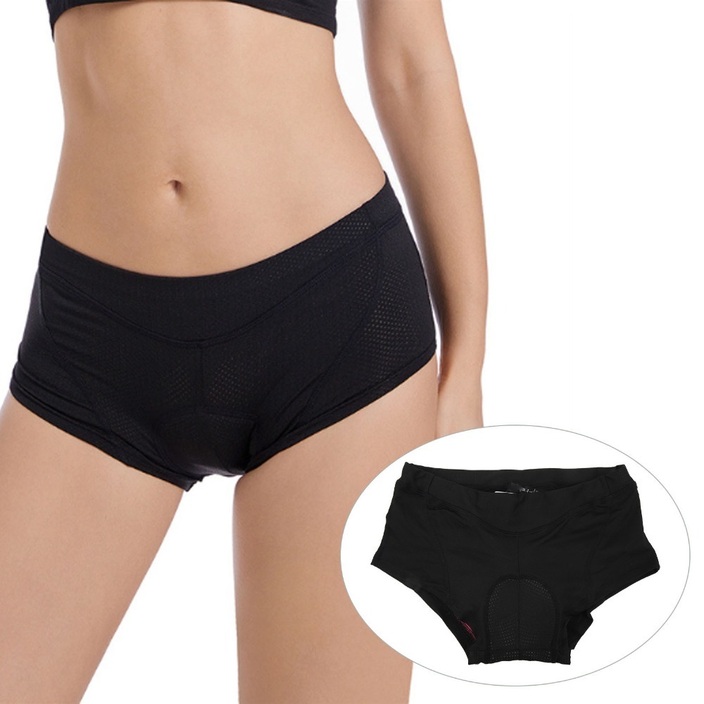 Padded Cycling Shorts - 3D 패드가 들어간 여성용 사이클링 속옷,