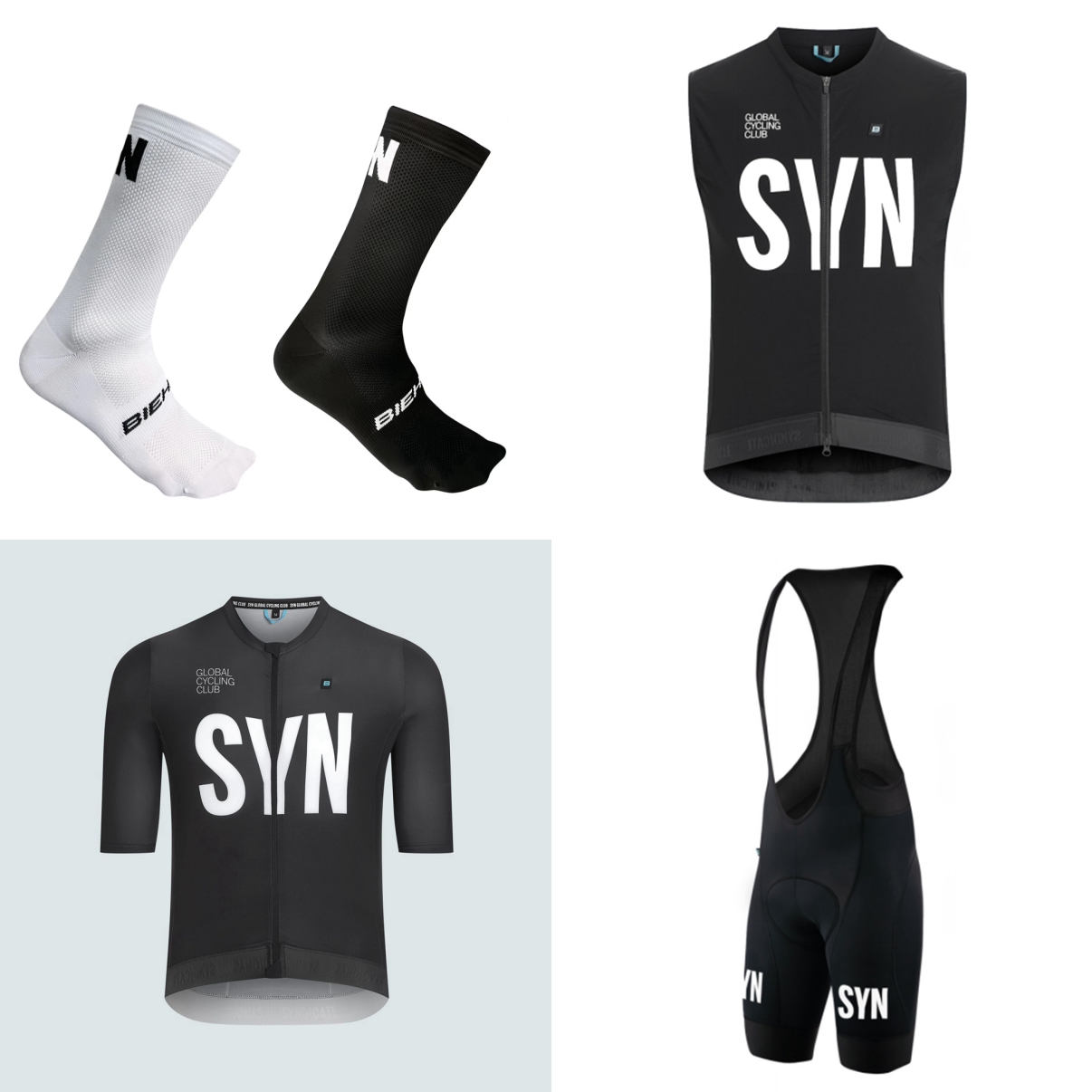 Cycling Gear Waterproof - 여름용 반팔 자전거복 2026 블랙 블루