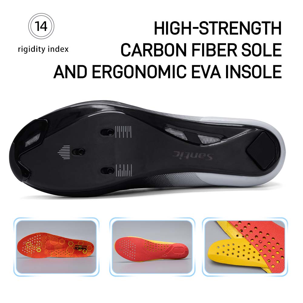산티 남자 사이클링 신발 Hardness14 탄소 섬유 - Cycling Shoe Insoles 리뷰 및 가격