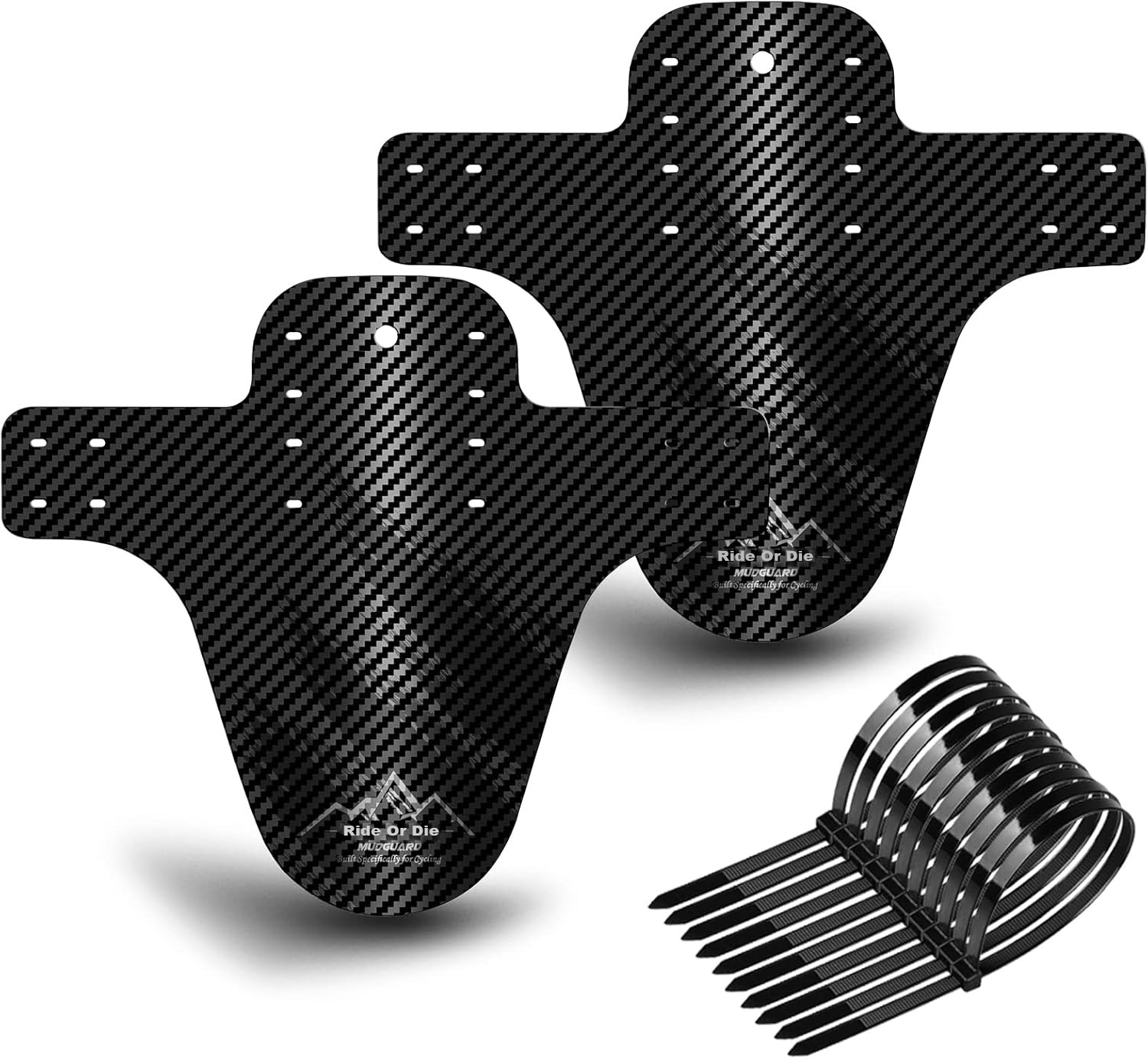 2개/세트 자전거 펜더 산악 카본 패턴 자전거 머드 가 - Bike Fender Set 리뷰 및 가격