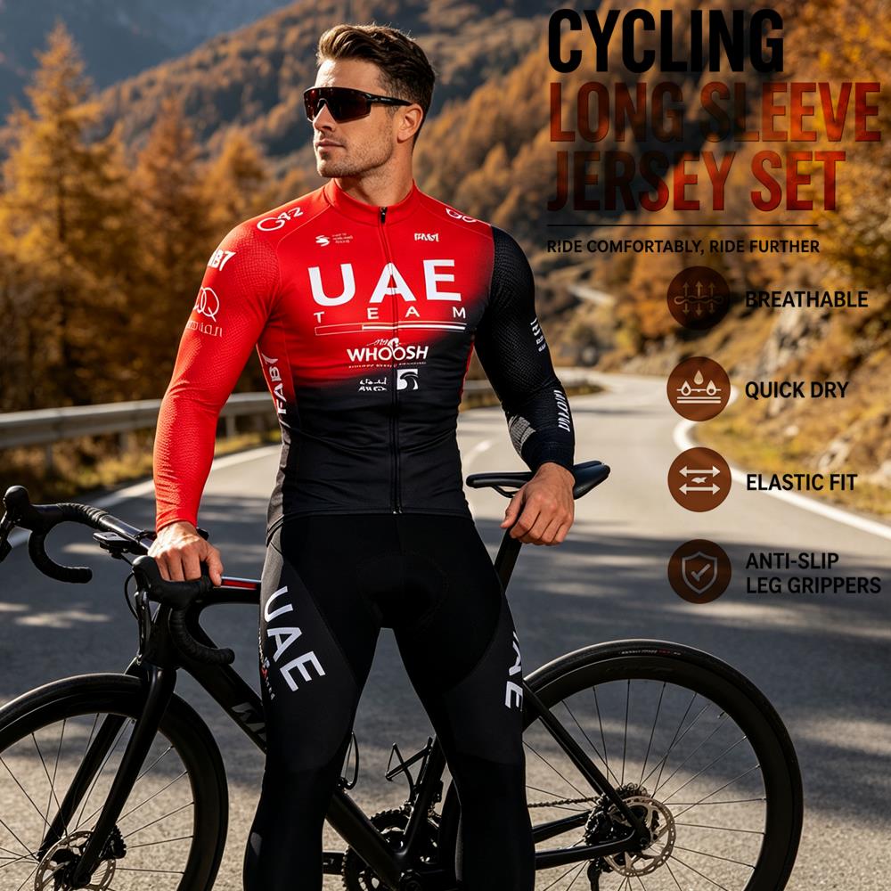 봄 여름 긴소매 사이클링 저지 세트 빕 팬츠 로파 시클 - Cycling Gear Waterproof 리뷰 및 가격