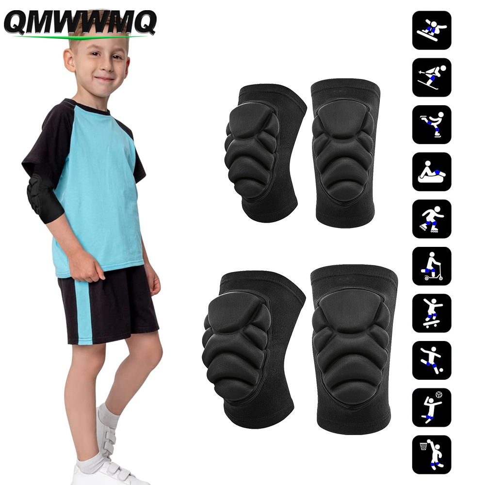 1쌍 어린이 보호용 무릎 및 팔꿈치 패드 세트(청소년  - Youth Cycling Gear 리뷰 및 가격