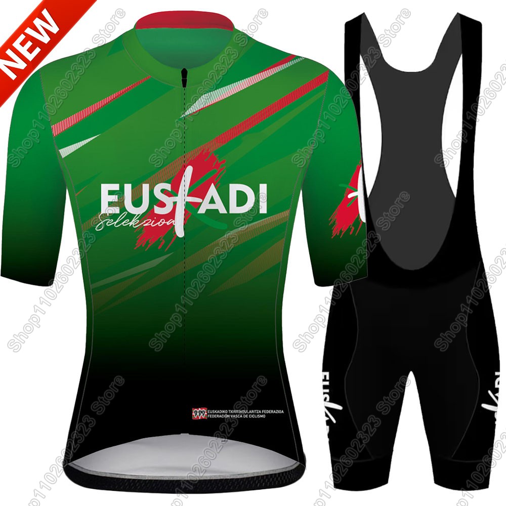 Euskadi 팀 사이클링 저지 2026 세트 여름 스 - Cycling Gear Waterproof 리뷰 및 가격