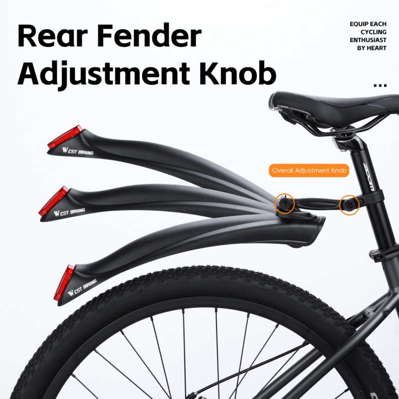 WEST BIKING 반사 자전거 머드 가드 퀵 릴리스 - Bike Fender Set 리뷰 및 가격