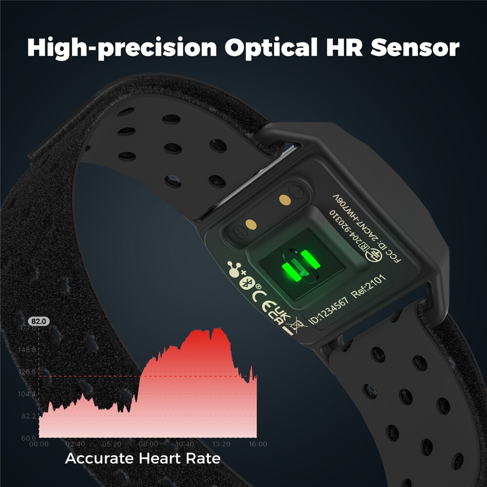 COOSPO 심박수 모니터, 광학 피트니스 야외 비트  - Cycling Heart Rate Monitor 리뷰 및 가격