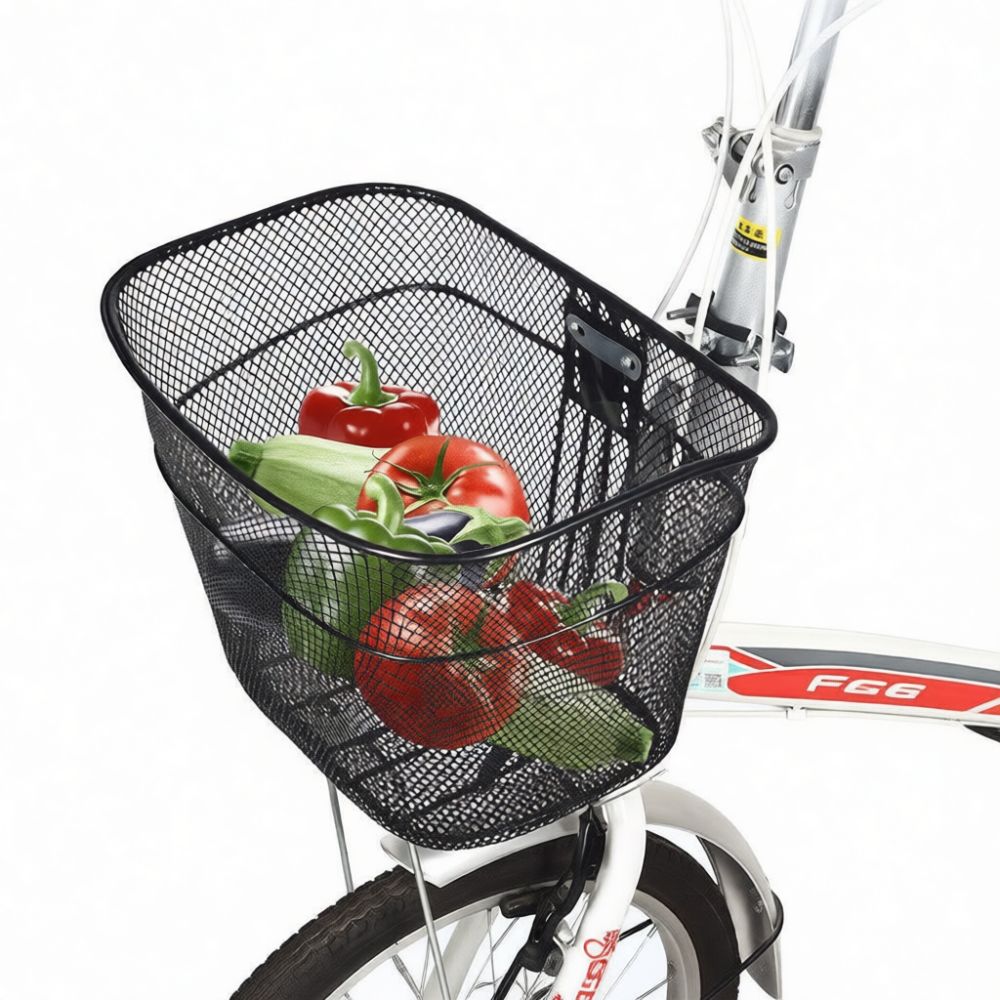 튼튼한 강철 와이어로 제작된 자전거 바구니, 대용량,  - Cycling Gear Shop 리뷰 및 가격