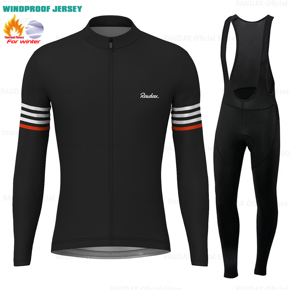Raudax 겨울 방풍 양털 저지 Ropa De Hom - Cycling Gear Waterproof 리뷰 및 가격