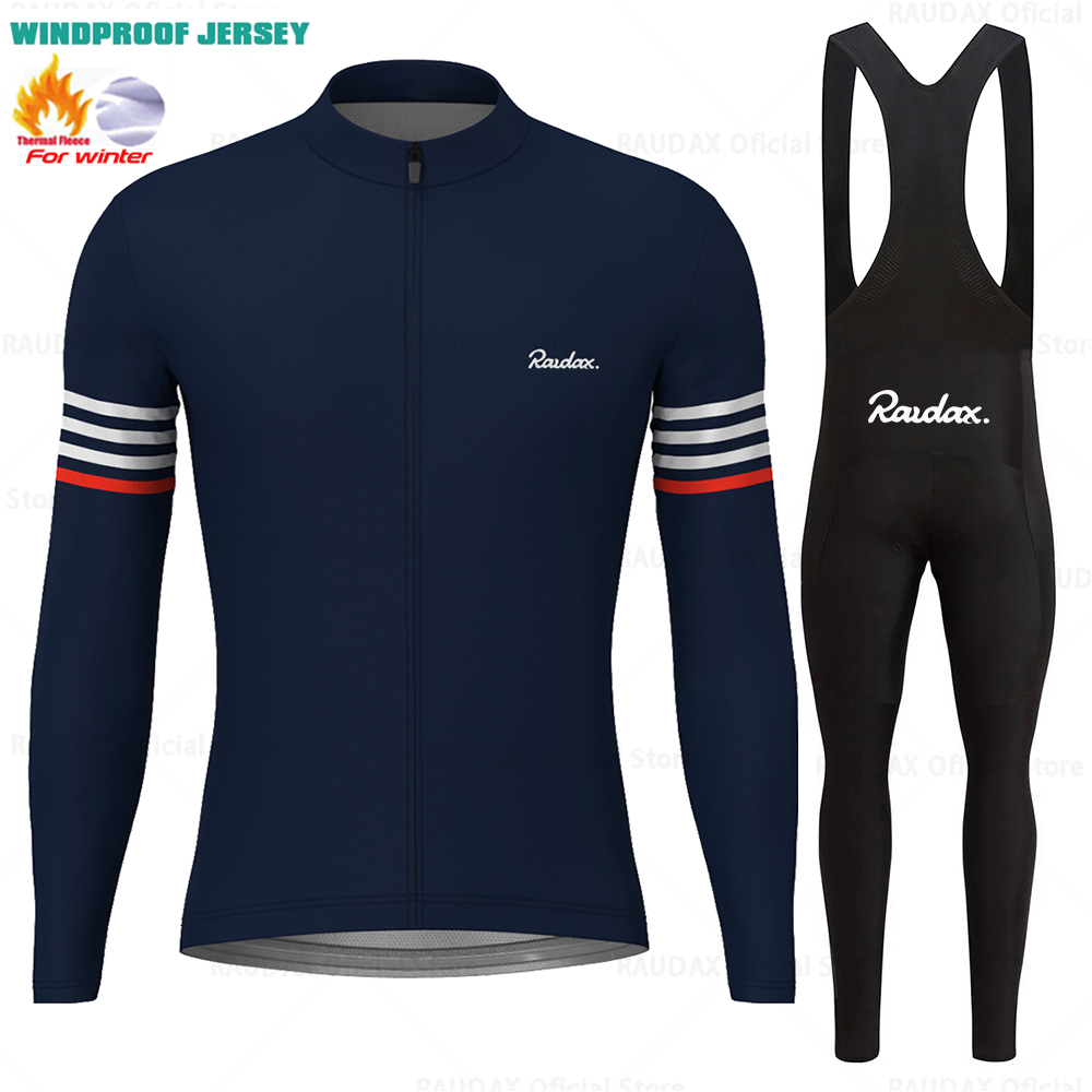 Raudax 겨울 방풍 양털 저지 Ropa De Hom - Cycling Gear Waterproof 리뷰 및 가격