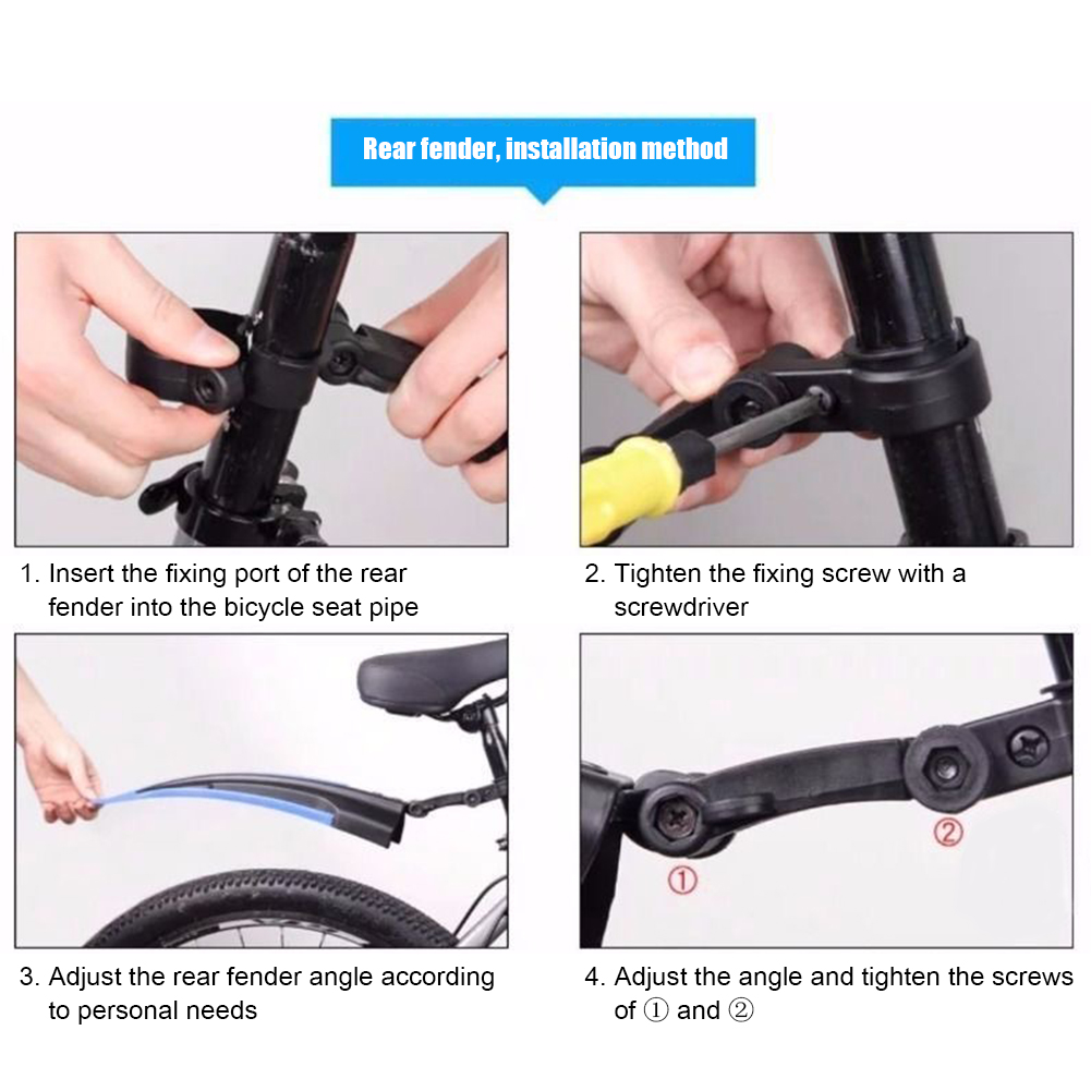 산악 자전거 머드가드 윙, 사이클링 장비, MTB 산악 - Bike Fender Set 리뷰 및 가격