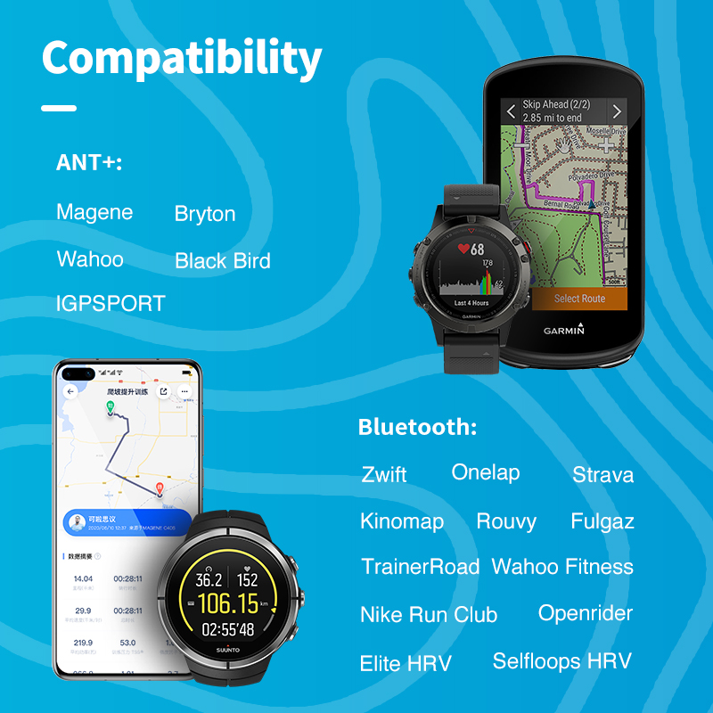 Geoid HS500 심박수 센서 모니터, 사이클링 컴 - Cycling Heart Rate Monitor 리뷰 및 가격