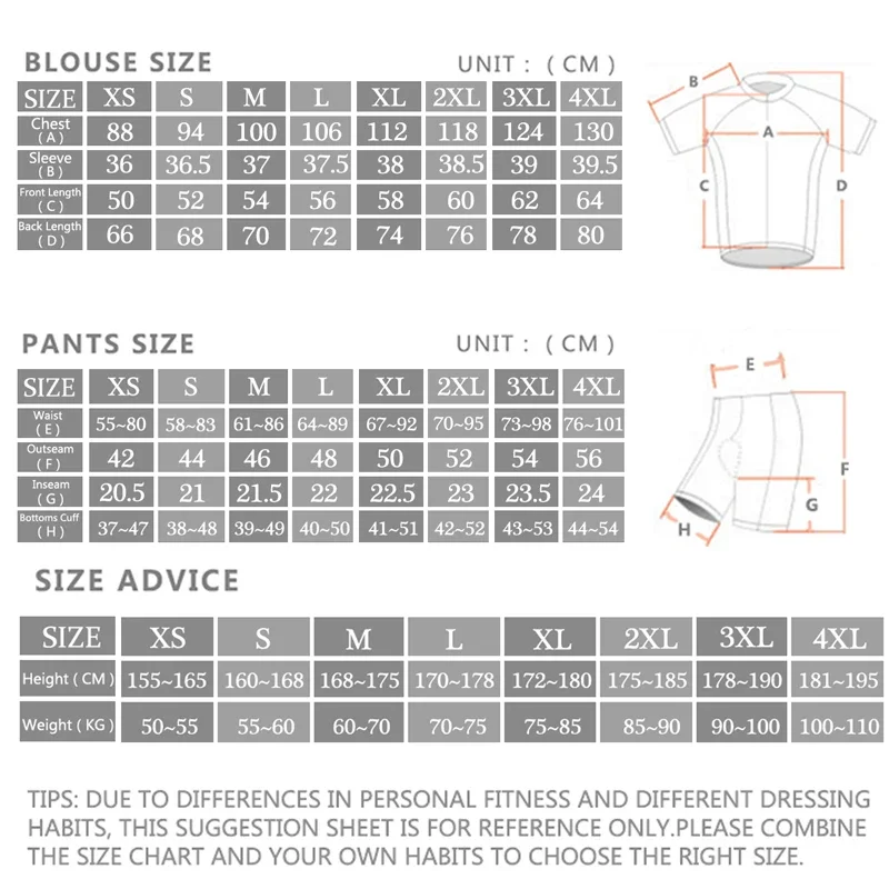 -Pro 사이클링 저지 세트, 스포츠웨어 자전거 의류, - Padded Cycling Shorts 리뷰 및 가격