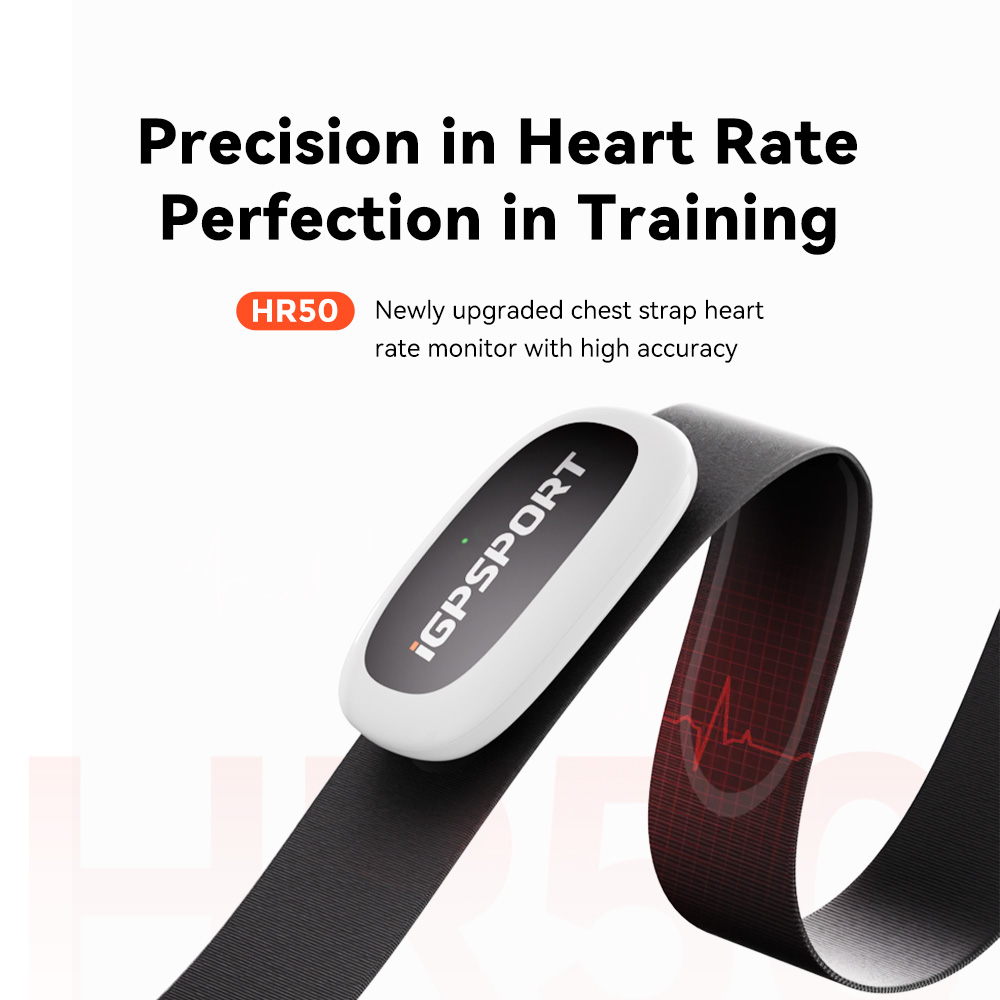 iGPSPORT HR50 가슴 심박수 모니터 M80 자 - Cycling Heart Rate Monitor 리뷰 및 가격